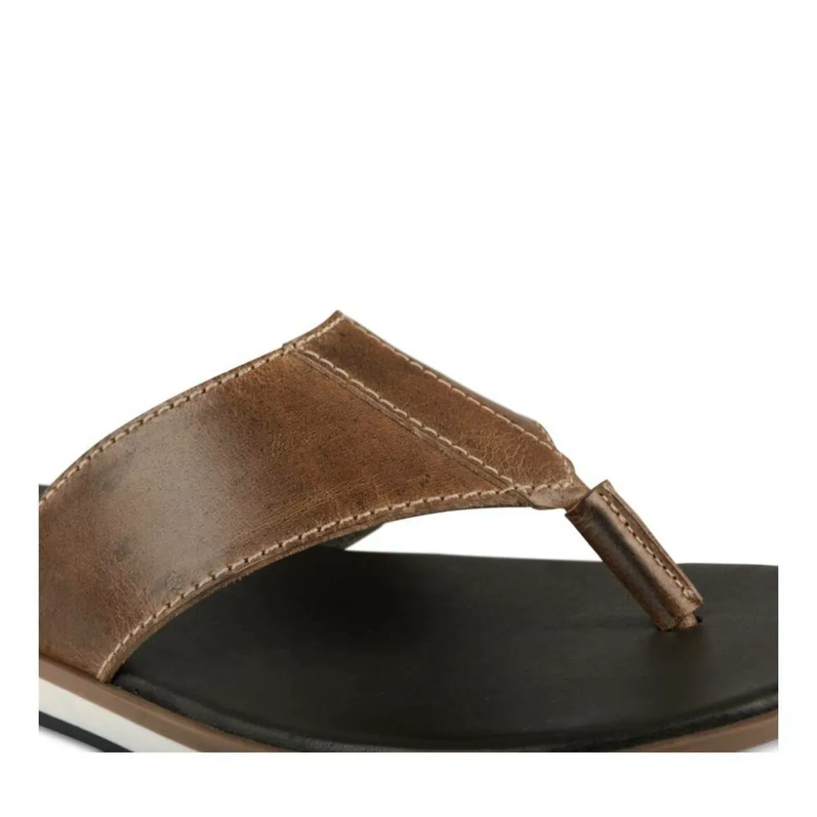 Teenslippers KASTANJEBRUIN
