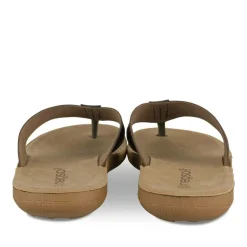 Teenslippers KASTANJEBRUIN