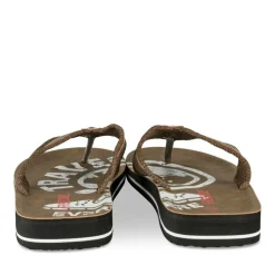 Teenslippers KASTANJEBRUIN