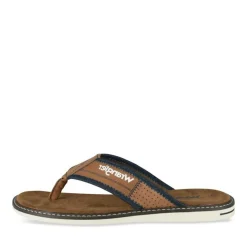 Teenslippers KASTANJEBRUIN