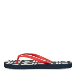 Teenslippers NAVY Troy Aop