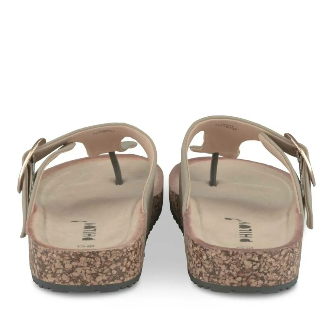 Teenslippers TAUPE PHILOV