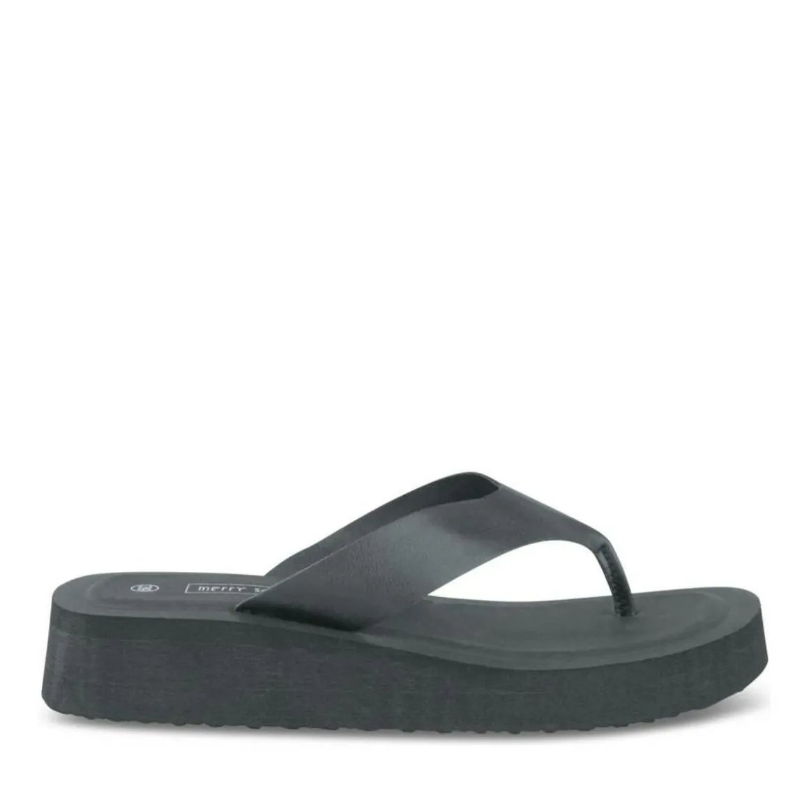 Teenslippers ZWART