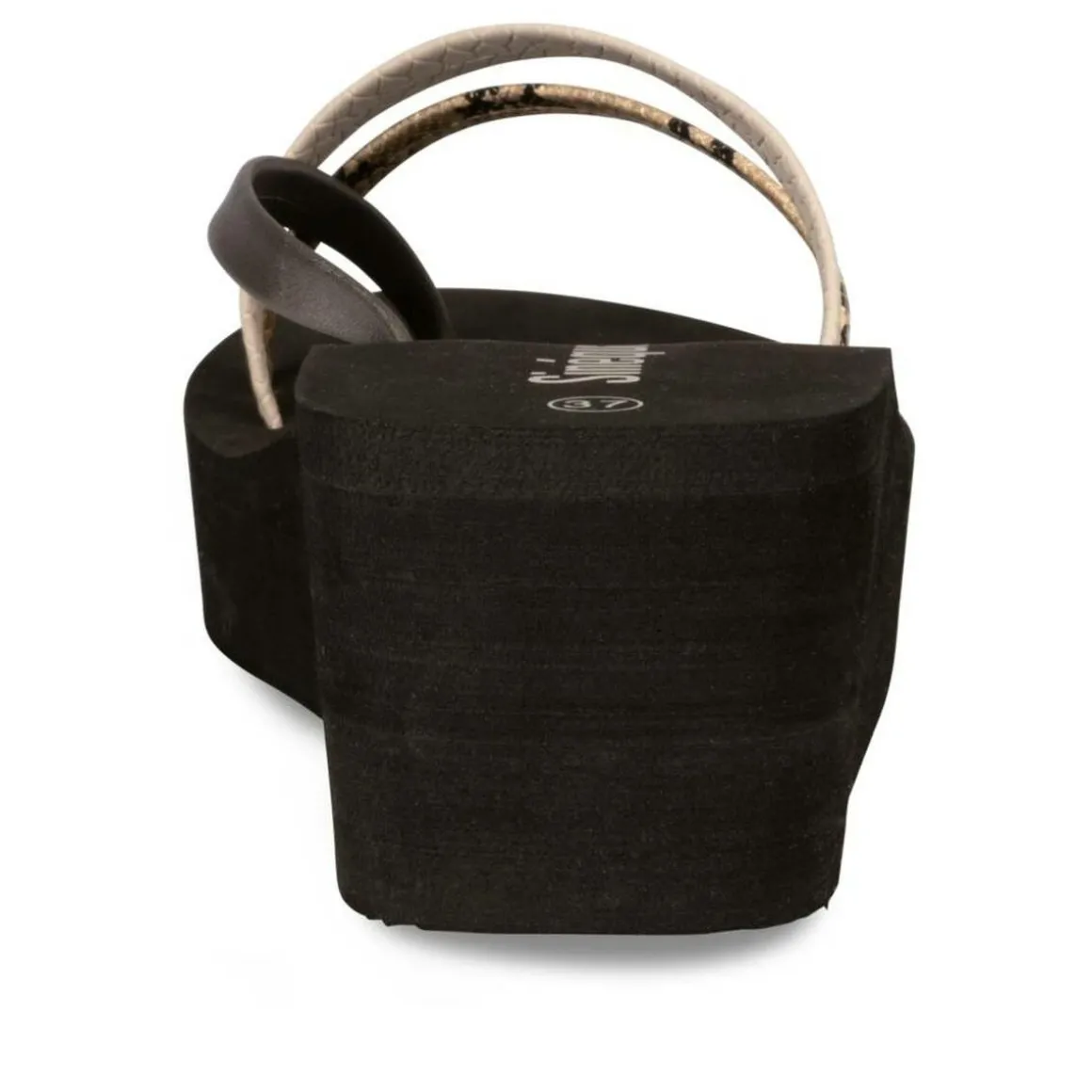 Teenslippers ZWART
