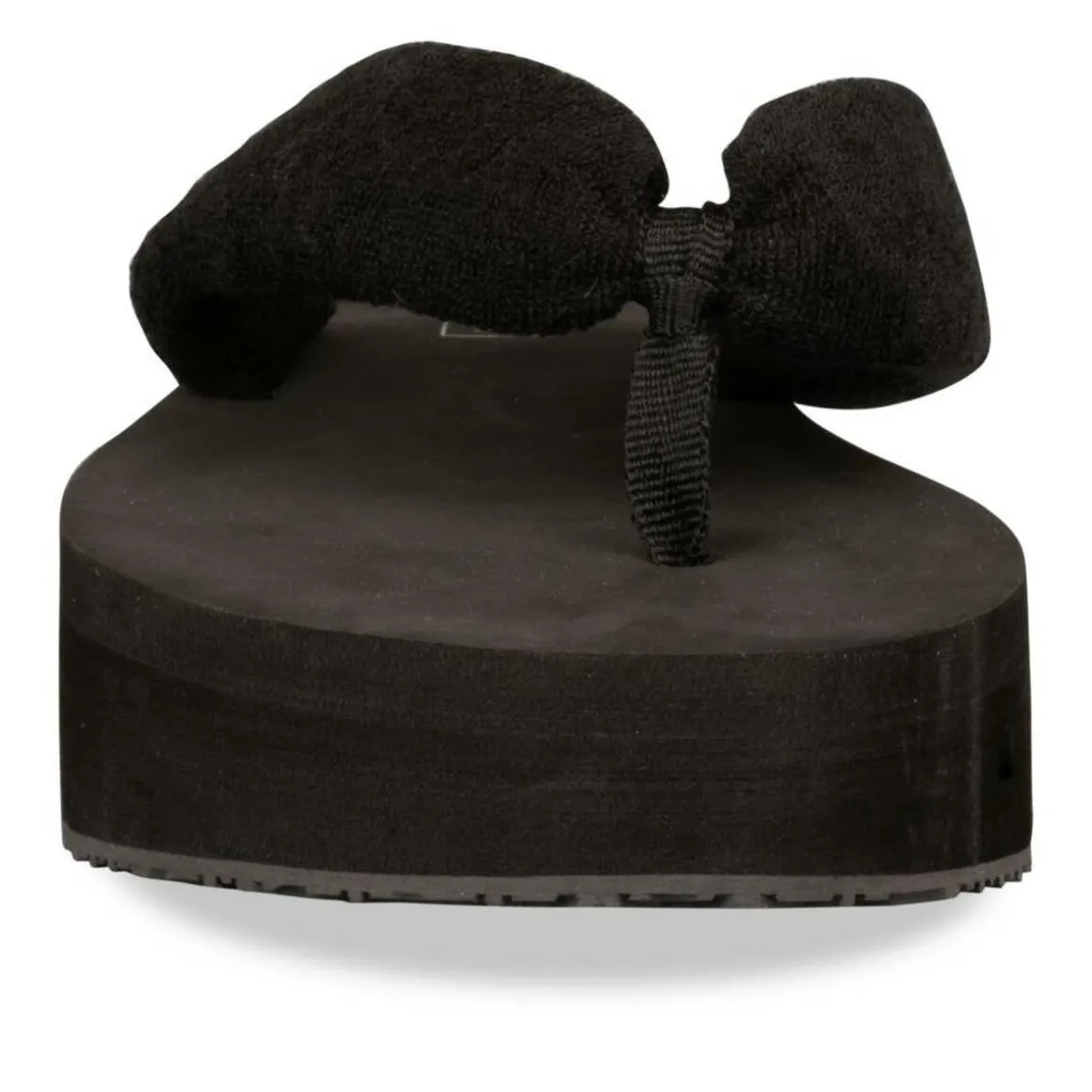 Teenslippers ZWART