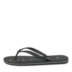 Teenslippers ZWART