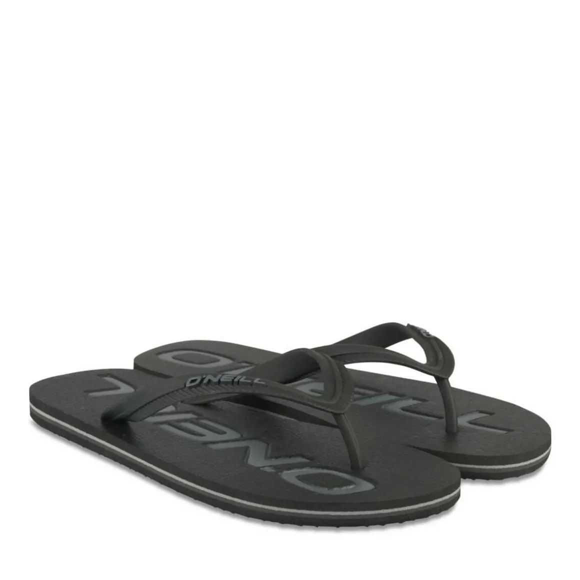 Teenslippers ZWART