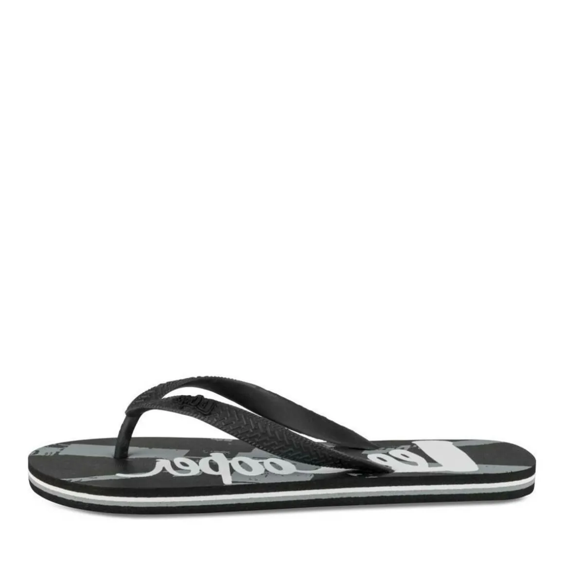 Teenslippers ZWART