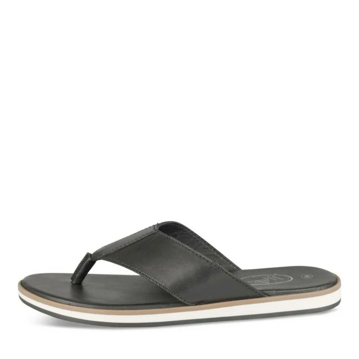 Teenslippers ZWART