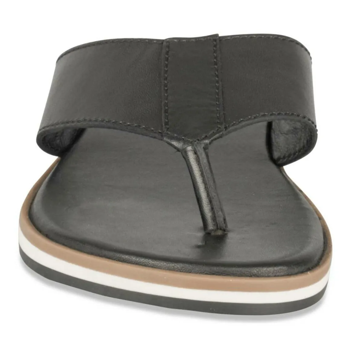 Teenslippers ZWART