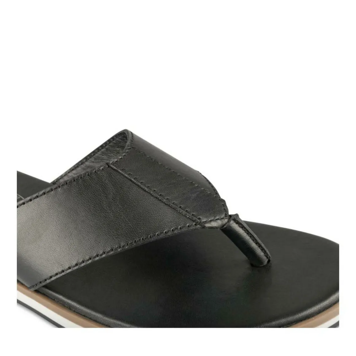 Teenslippers ZWART