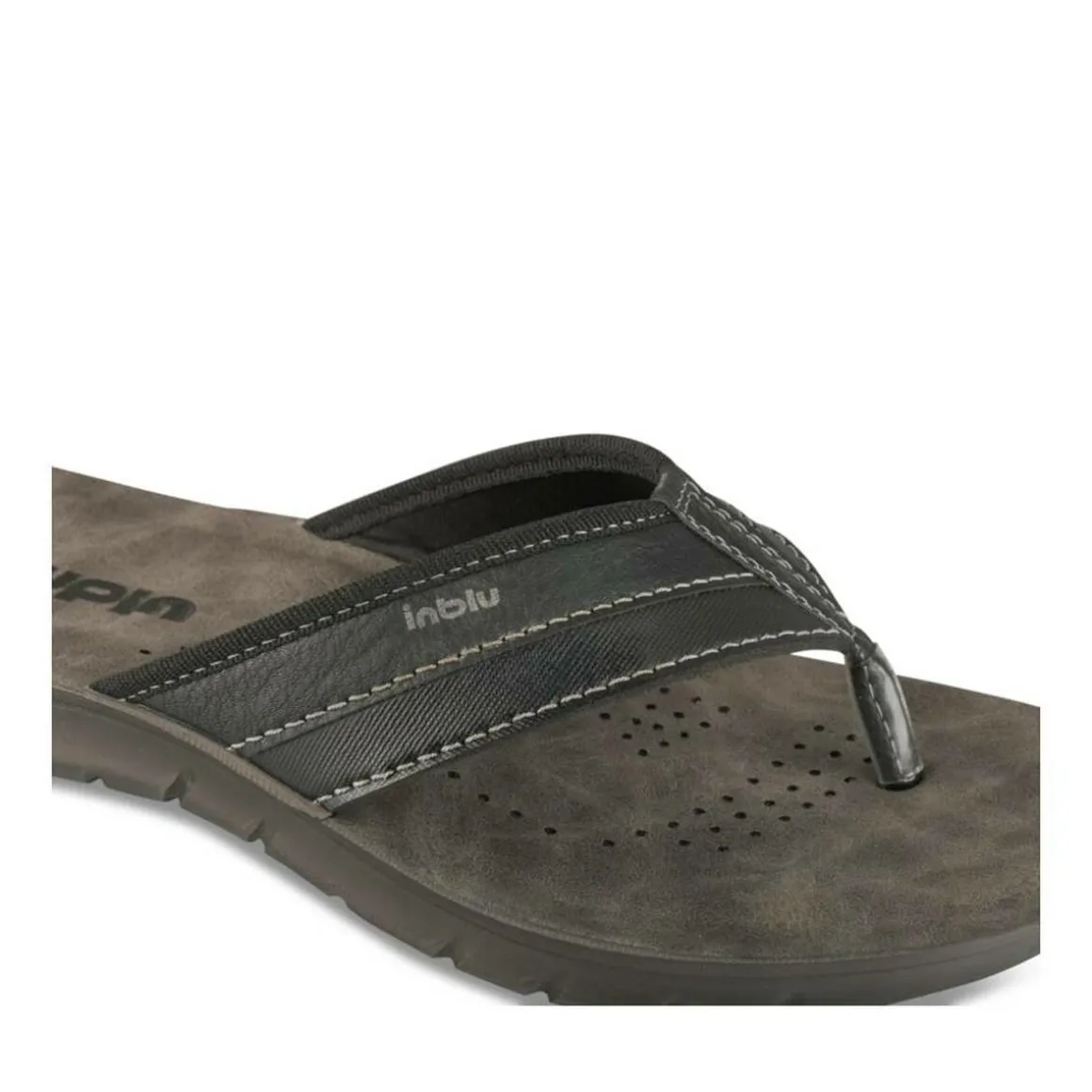 Teenslippers ZWART