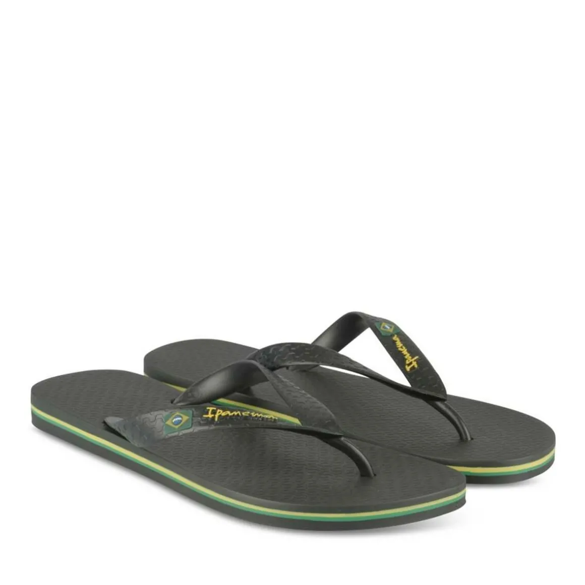 Teenslippers ZWART