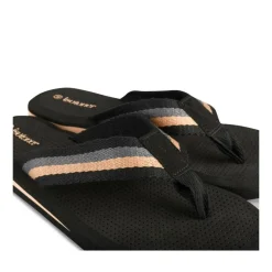 Teenslippers ZWART