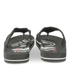 Teenslippers ZWART