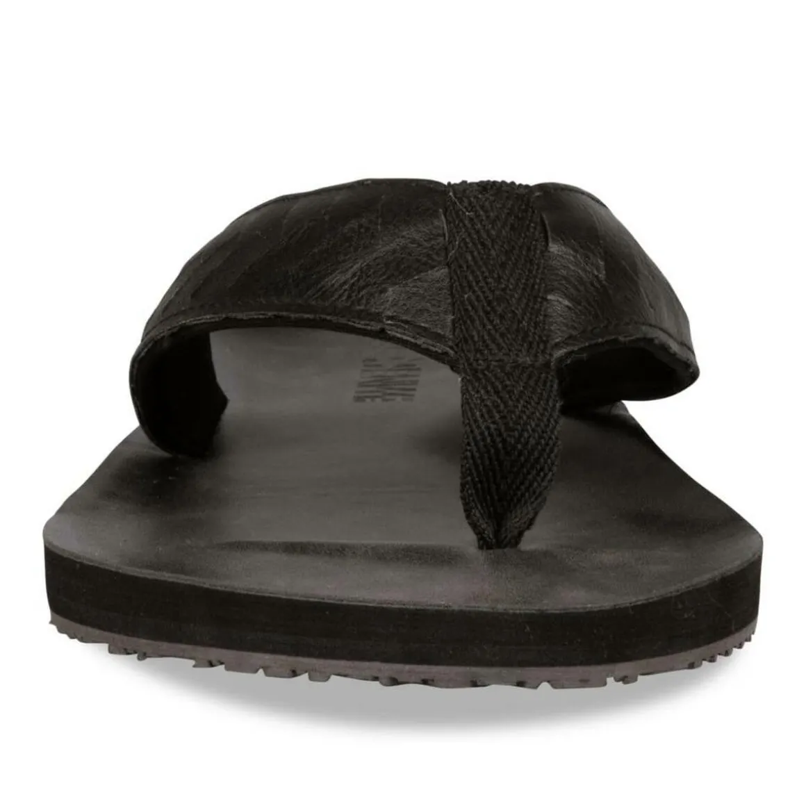 Teenslippers ZWART