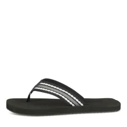 Teenslippers ZWART
