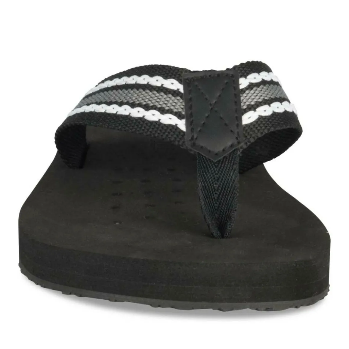 Teenslippers ZWART