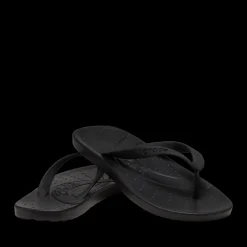 Teenslippers ZWART