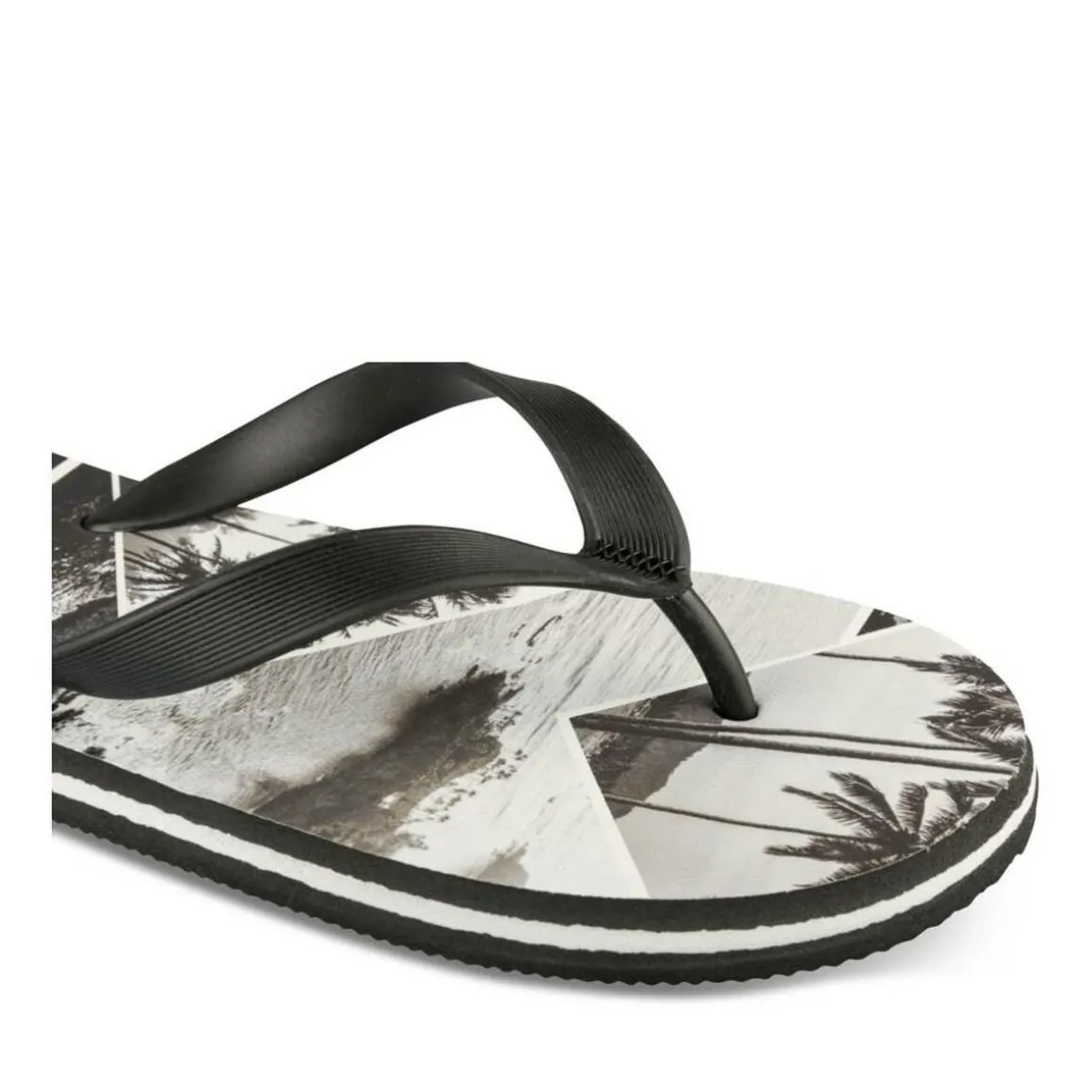 Teenslippers ZWART