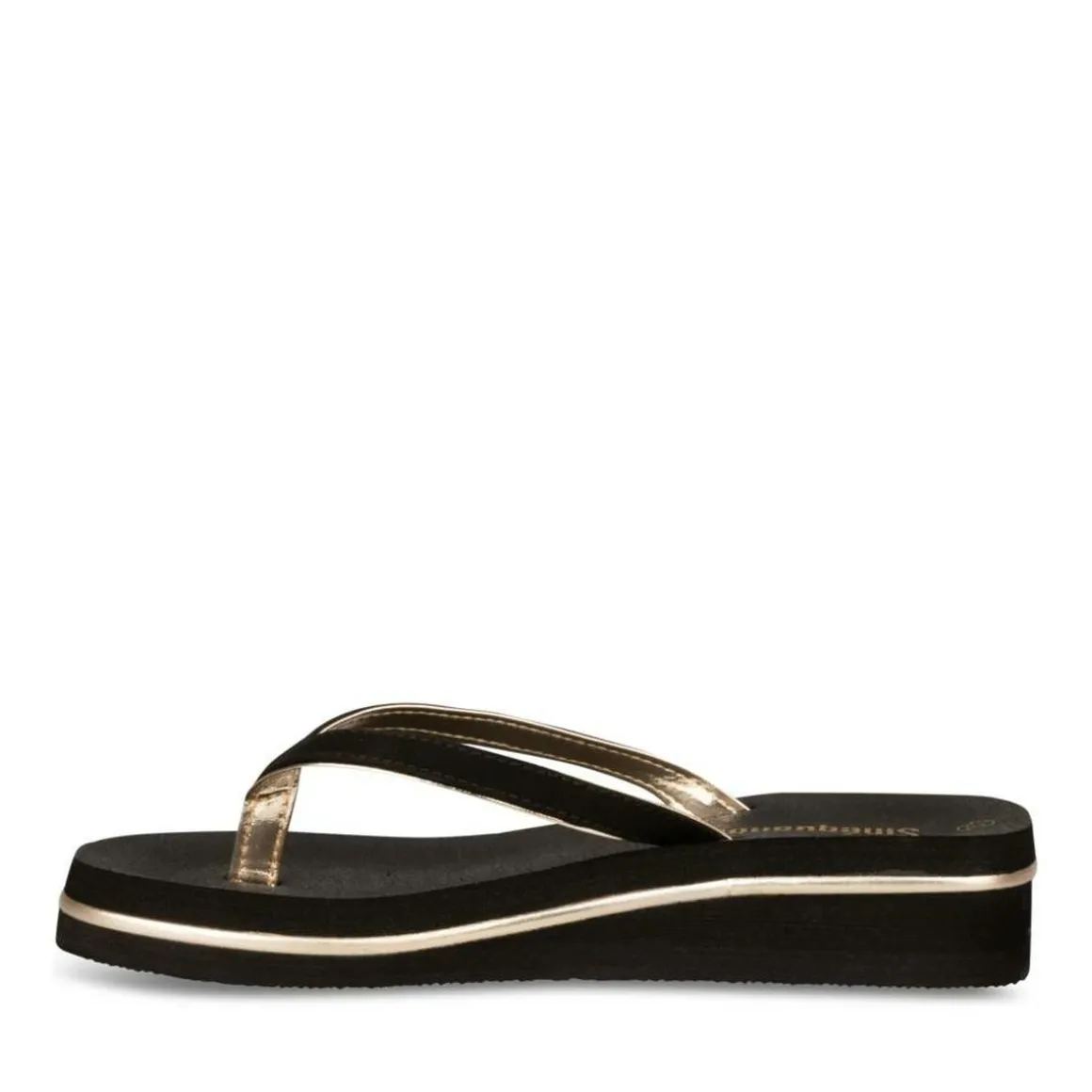 Teenslippers ZWART