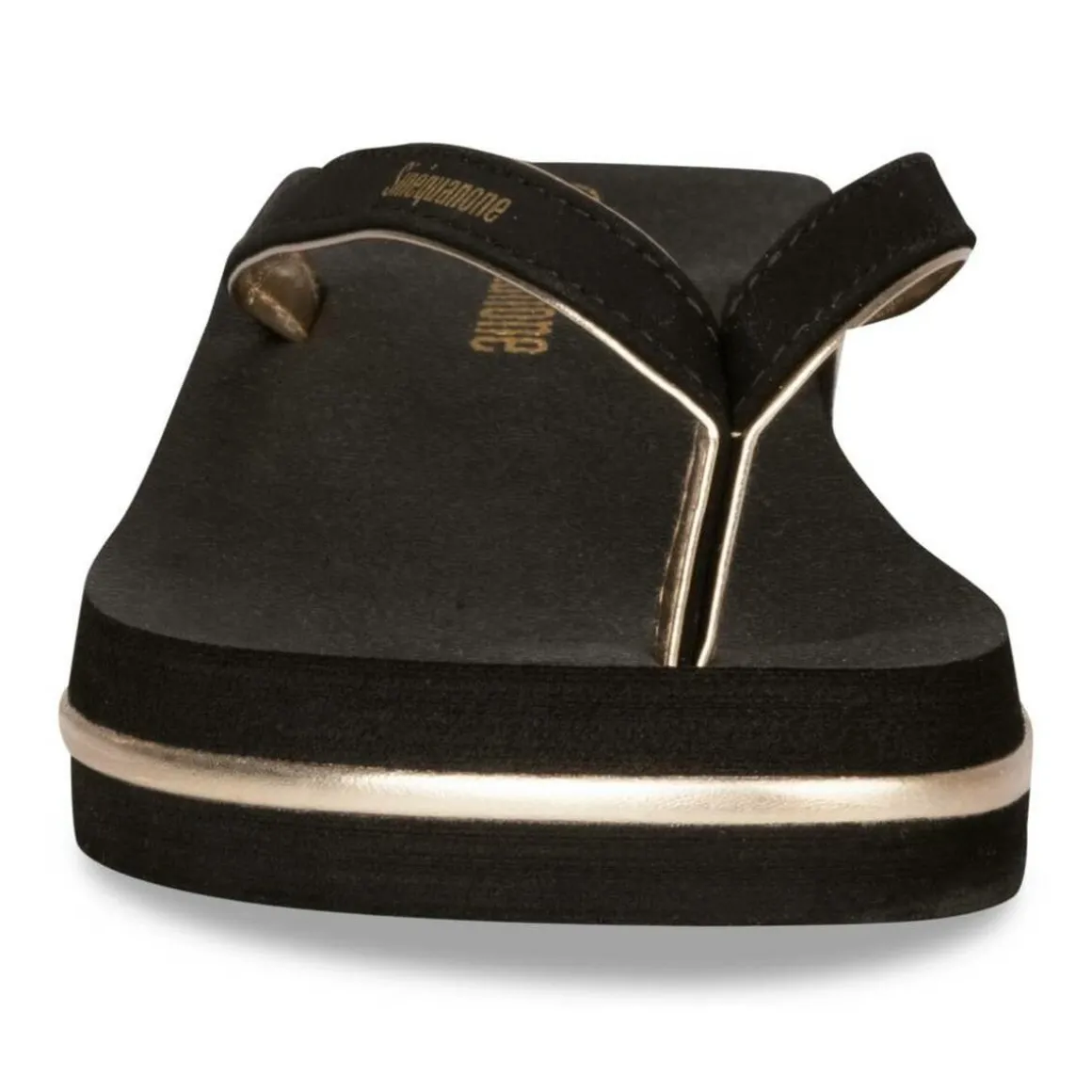 Teenslippers ZWART