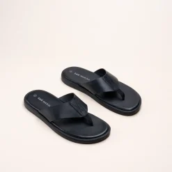 Teenslippers ZWART