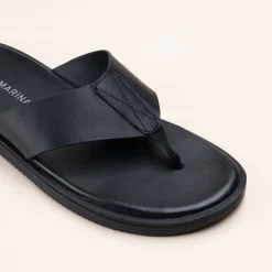 Teenslippers ZWART