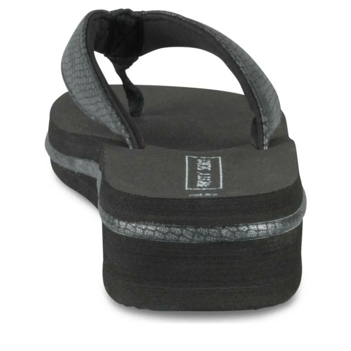 Teenslippers ZWART