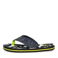 Teenslippers ZWART
