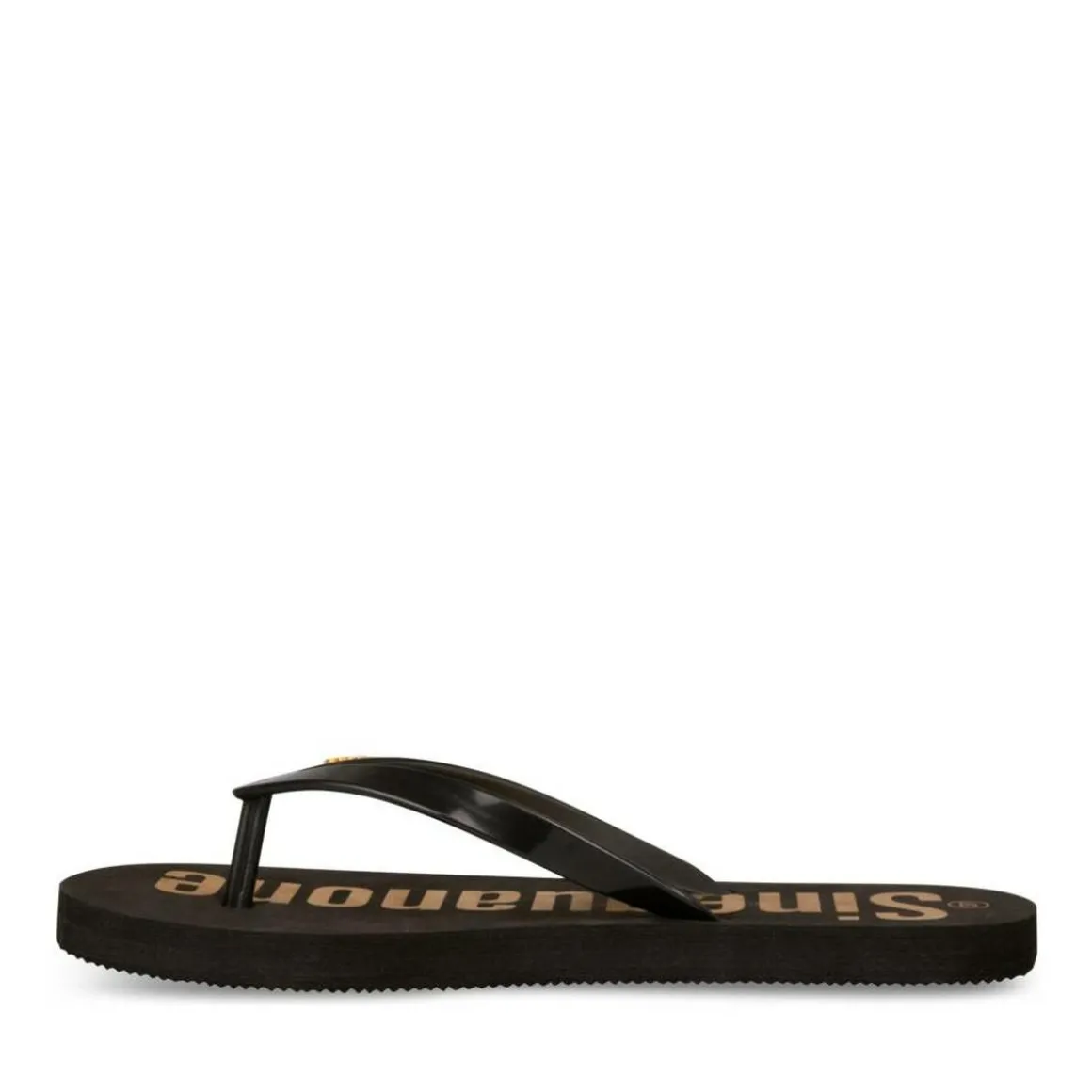 Teenslippers ZWART