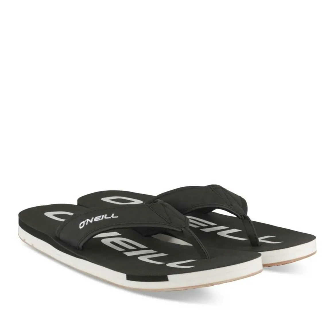 Teenslippers ZWART