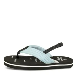 Teenslippers ZWART