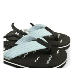 Teenslippers ZWART