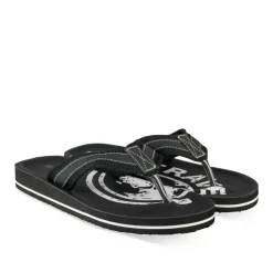 Teenslippers ZWART
