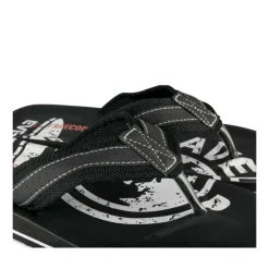 Teenslippers ZWART