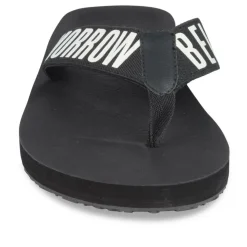 Teenslippers ZWART DENIM SIDE