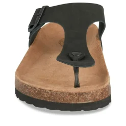 Teenslippers ZWART MEGIS CASUAL