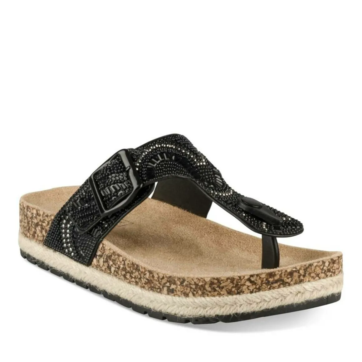 Teenslippers ZWART MERRY SCOTT