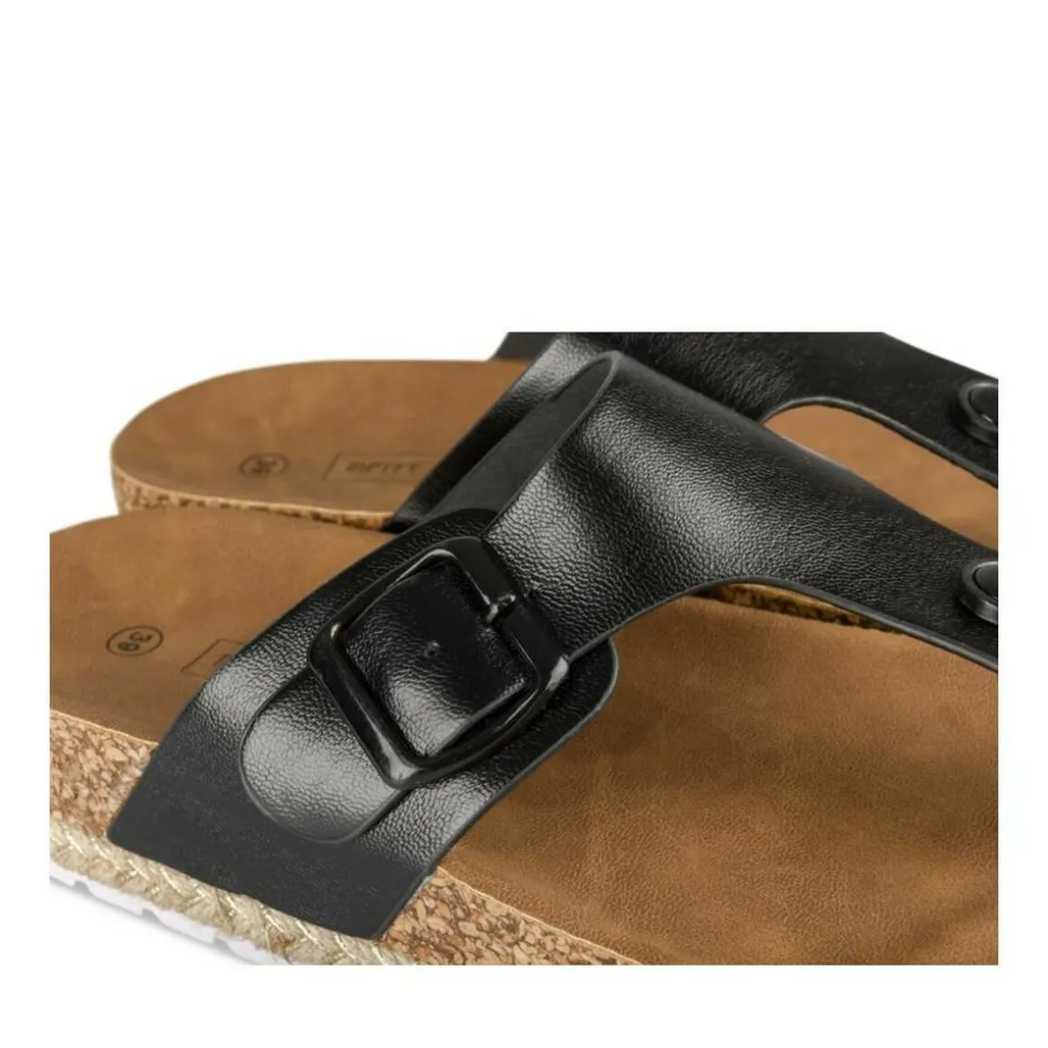 Teenslippers ZWART MERRY SCOTT