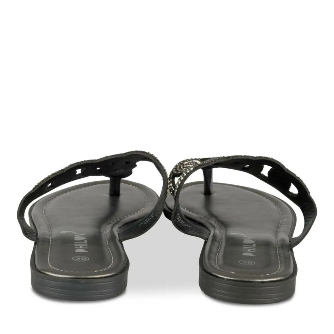 Teenslippers ZWART PHILOV