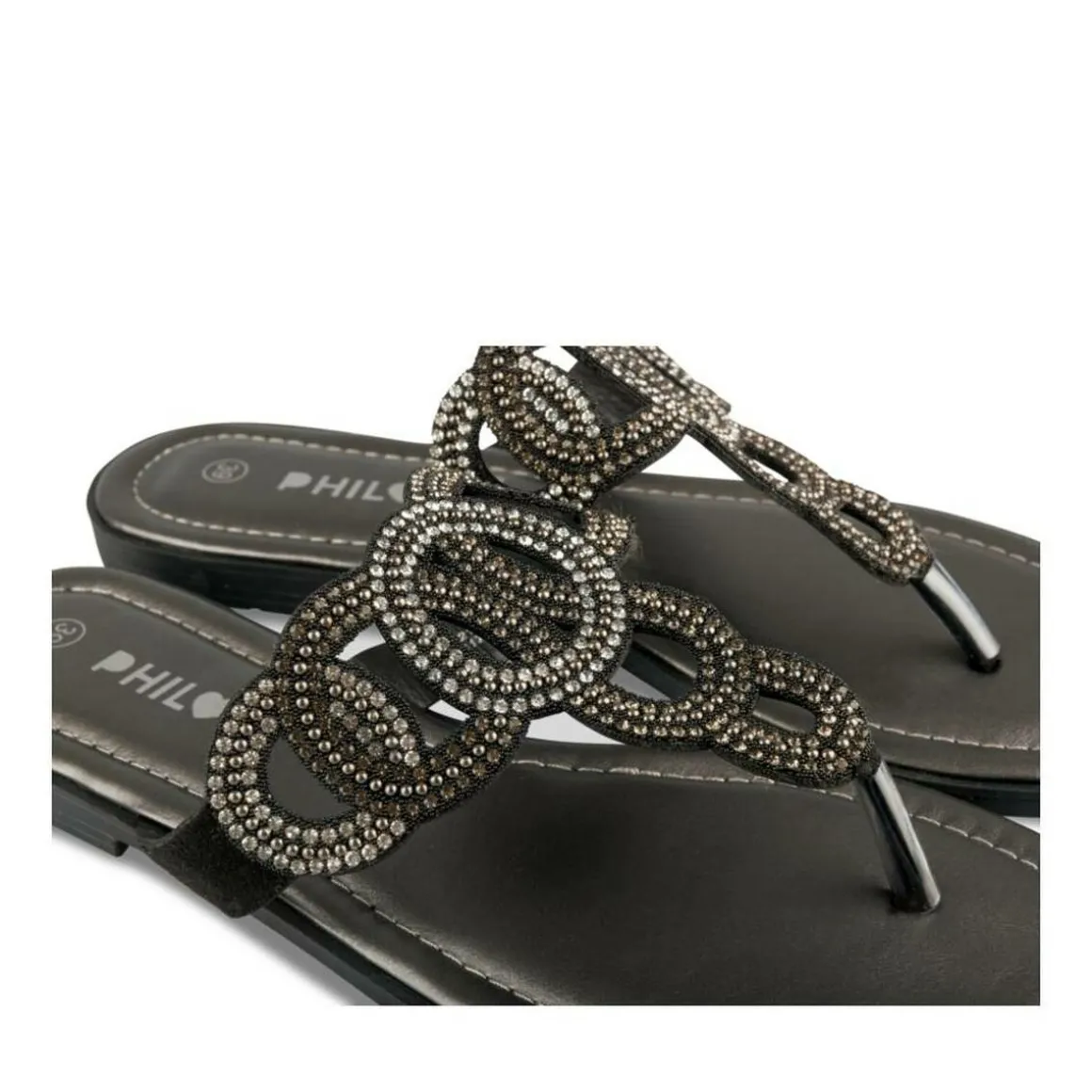 Teenslippers ZWART PHILOV