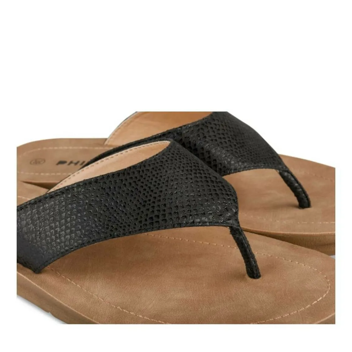 Teenslippers ZWART PHILOV