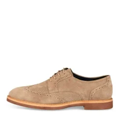 Veterschoenen BEIGE B-BLAKE LEER