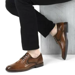 Veterschoenen COGNACKLEUR