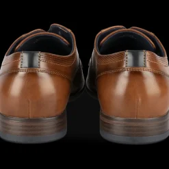 Veterschoenen COGNACKLEUR