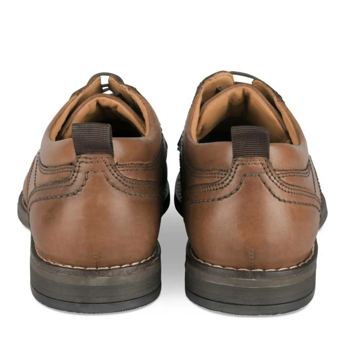 Veterschoenen COGNACKLEUR