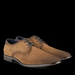 Veterschoenen COGNACKLEUR