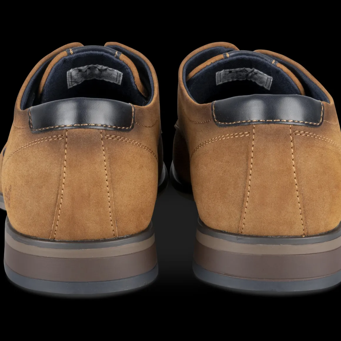 Veterschoenen COGNACKLEUR
