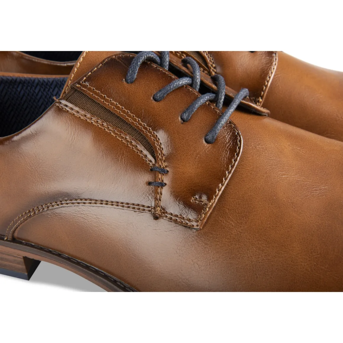 Veterschoenen COGNACKLEUR